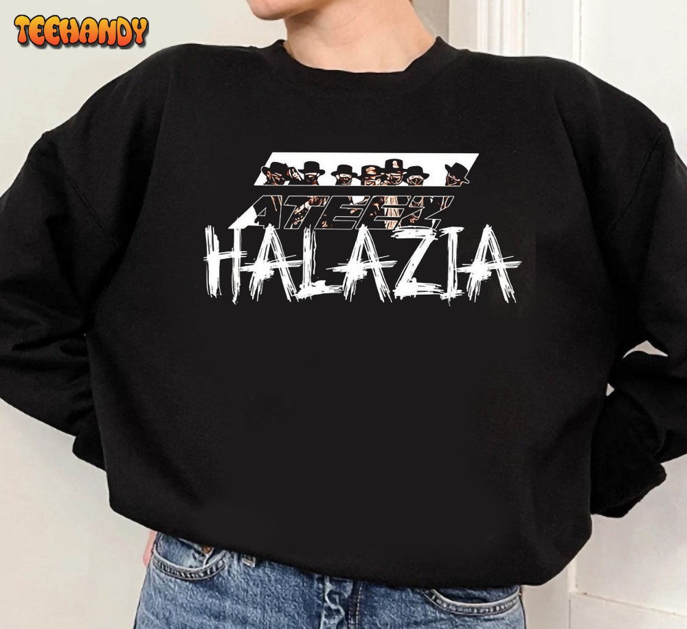 Halazia Ateez Song 2022 Vintage Shirt, Fellow Ship Break The Wall Ateez Unisex T Shirt