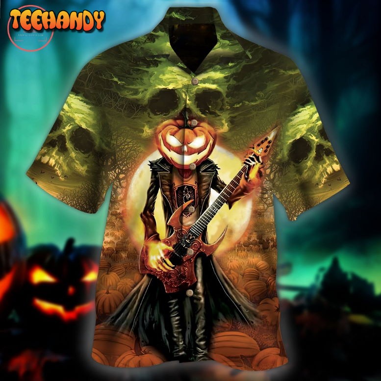 Halloween Death Music Hawaiian Shirt