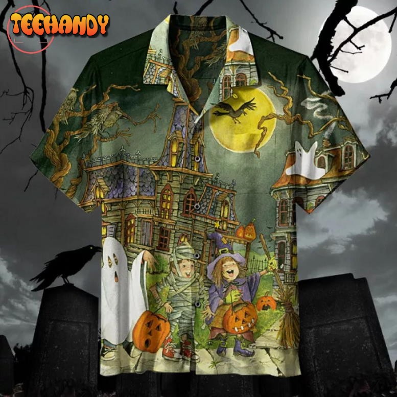 Halloween Little Goblins Hawaiian Shirt