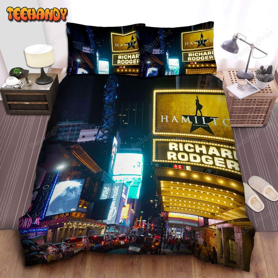 Hamilton, On The Broadway Duvet Cover Bedding Sets