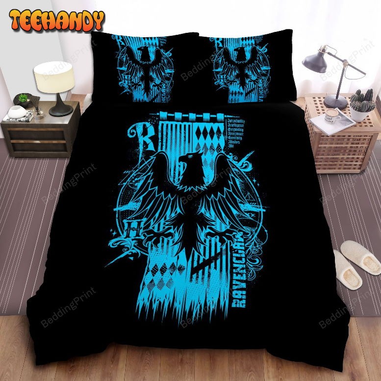 Harry Potter Symbol Of House Ravenclaw Wit Wisdom And Creativity Bedding Sets