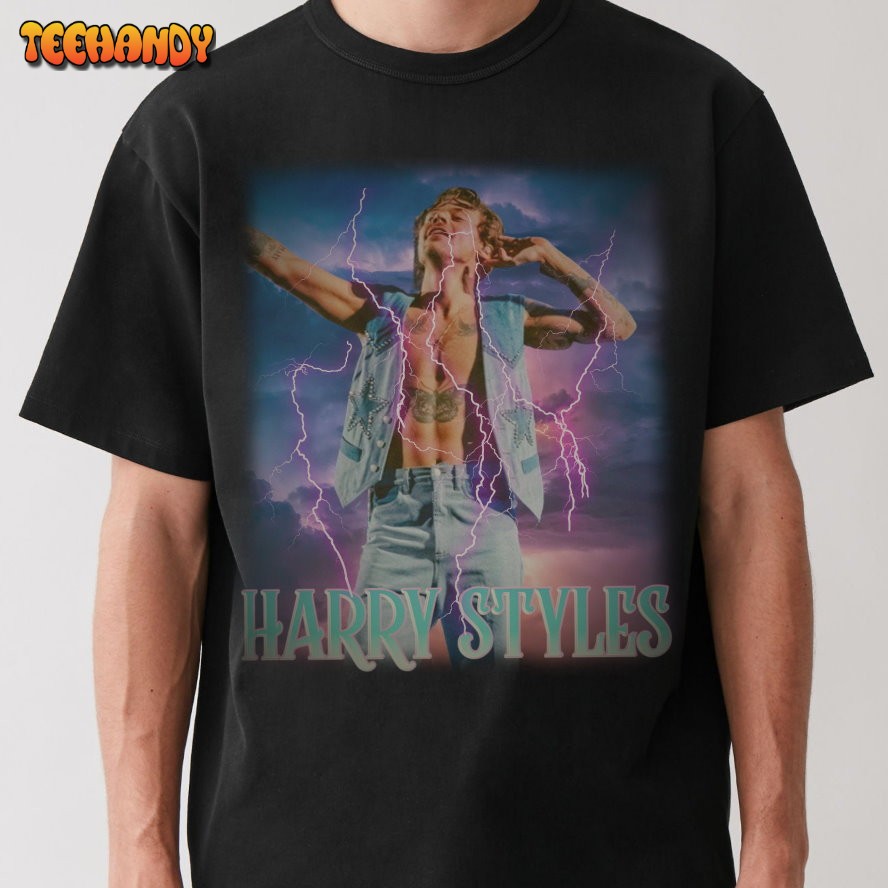 Harry Styles Vintage Style Bootleg Graphic Vintage Rap Tee 90s T Shirt