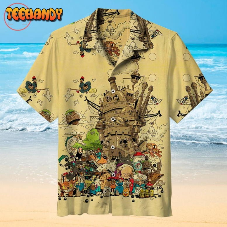 Hayao Miyazaki Comics Hawaiian shirt