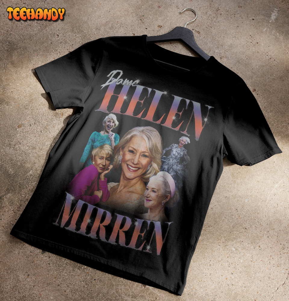 Helen Mirren 90s Bootleg T-Shirt