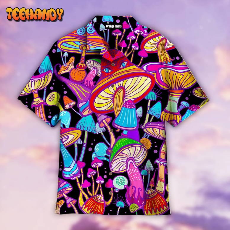 Hippie Mushroom Aloha V1 Hawaiian Shirt