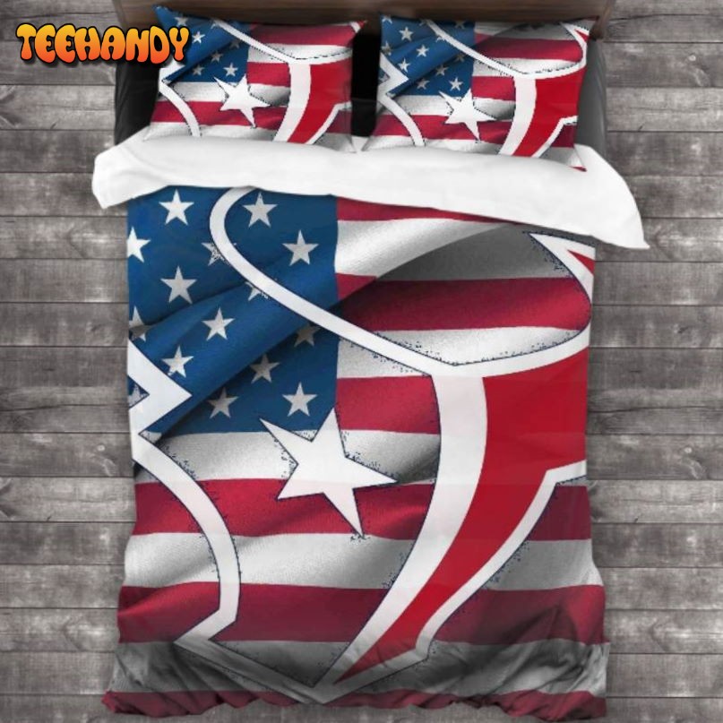 Houston Texans Logo Bedding Set