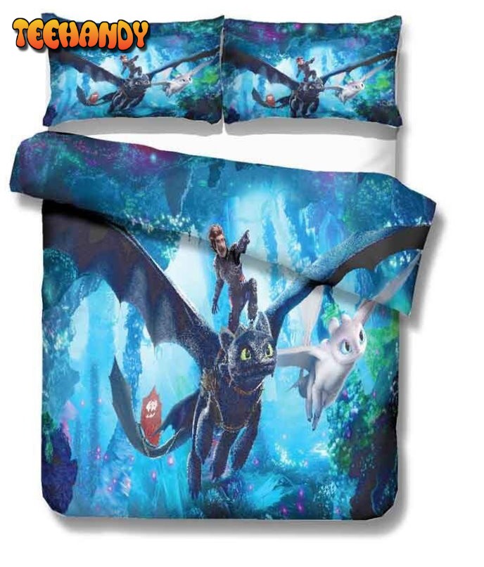 How To Train Your Dragon 3d Bedding Set