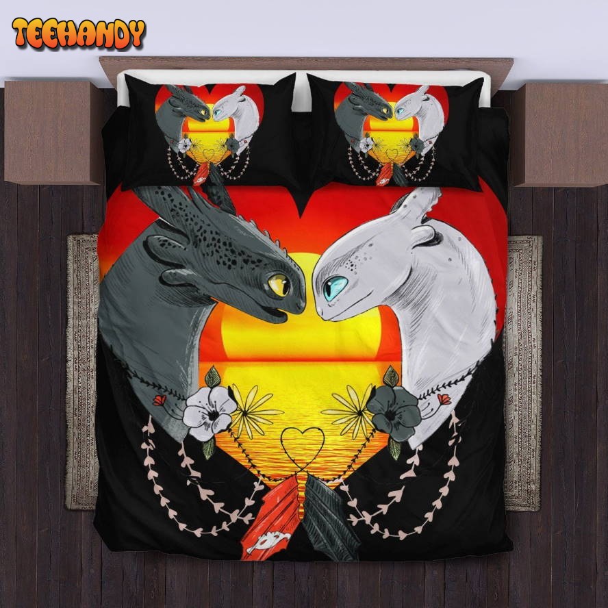 How To Train Your Dragon Bedding Set For Fan