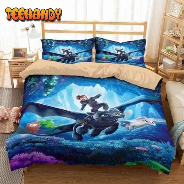 How To Train Your Dragon V2 Duvet Cover Bedding Set