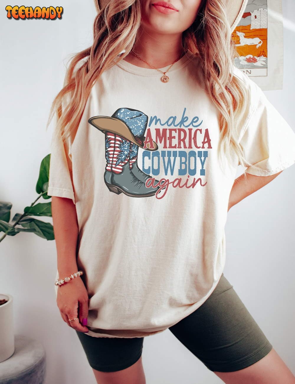 Howdy 4th Of July Make America Cowboy Again Unisex T Shirt