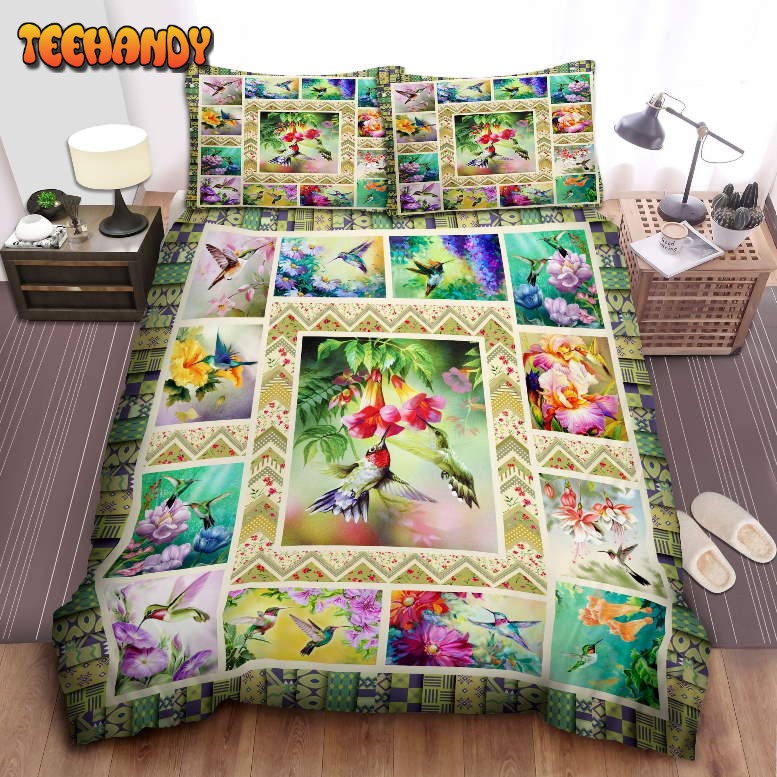 Hummingbird Bed Sheets Duvet Cover Bedding Sets