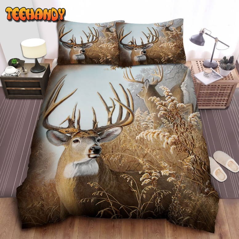 Hunting Deer The Chariot Bedding Sets