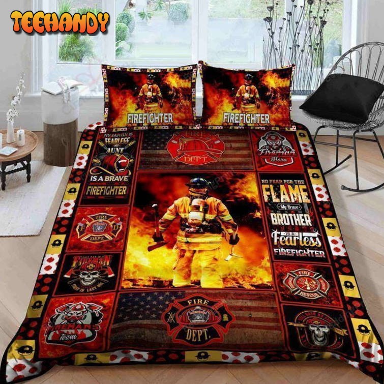 I Am A Firefighter Bedding Sets