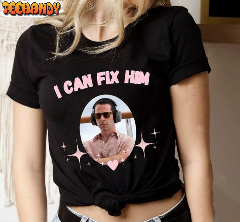 I Can Fix Him Succession Shirt, Kendall Roy Meme Unisex Hoodie