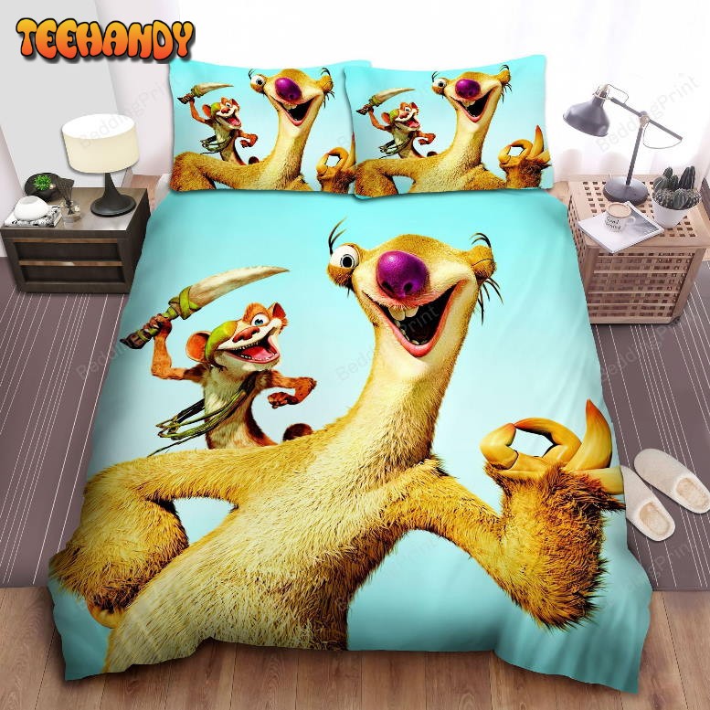 Ice Age Sid And Buck Duvet Cover Bedding Sets