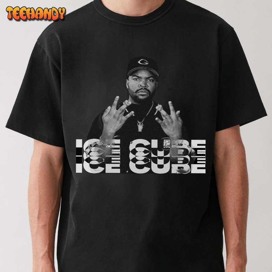 Ice Cube Vintage Style Bootleg Graphic Ice Cube Vintage Rap Tee