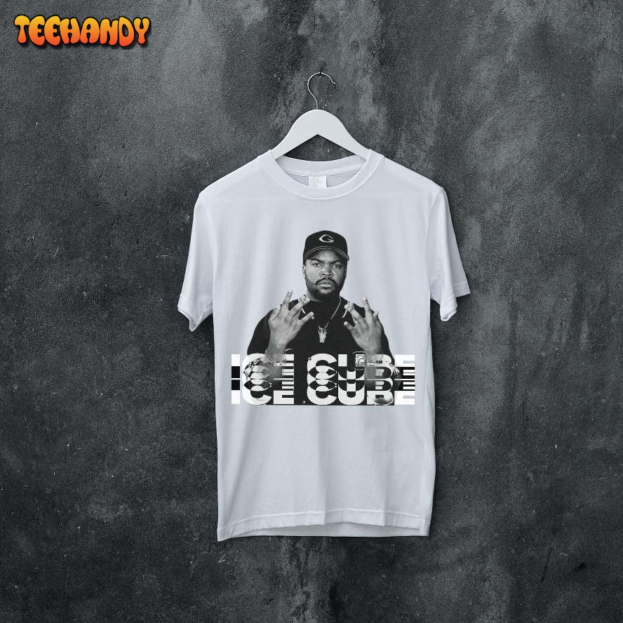 Ice Cube Vintage Style Bootleg Graphic Ice Cube Vintage Rap Tee