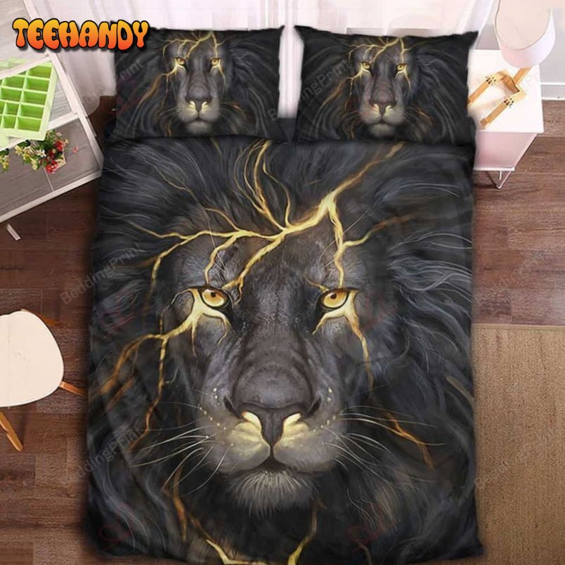 Inside Glow Lion Lava Bedding Set