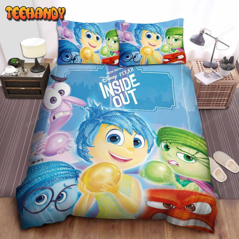 Inside Out The Five Emotions And The Memory Orbs Bedding Sets