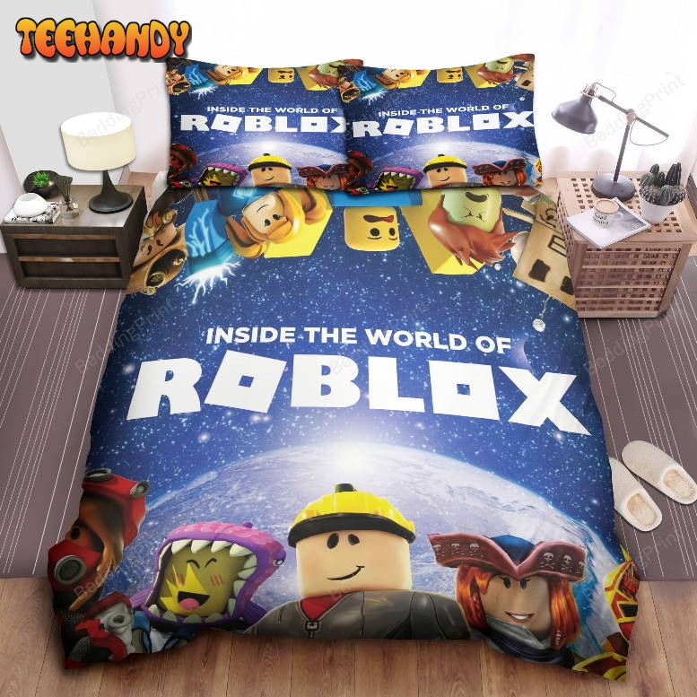 Inside The World Of Roblox Games Bedding Sets