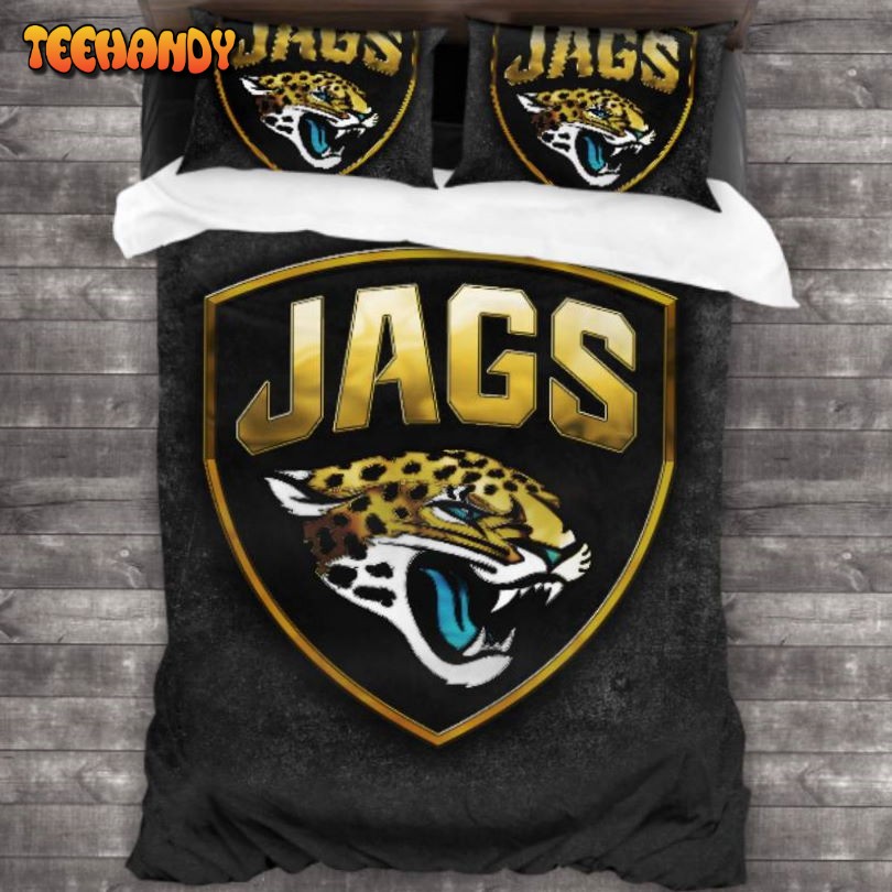 Jacksonville Jaguars Logo Bedding Set