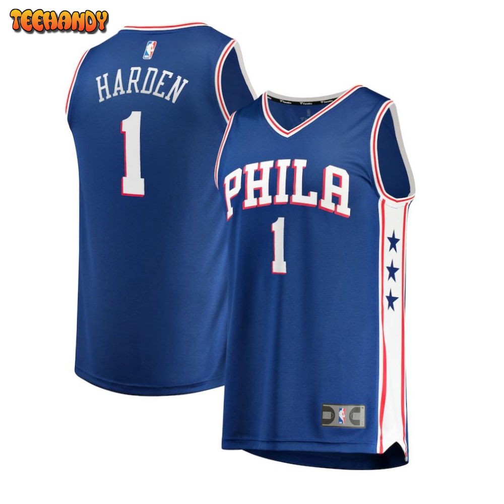 James Harden Philadelphia 76ers 2021-22 Fast Break Replica Jersey