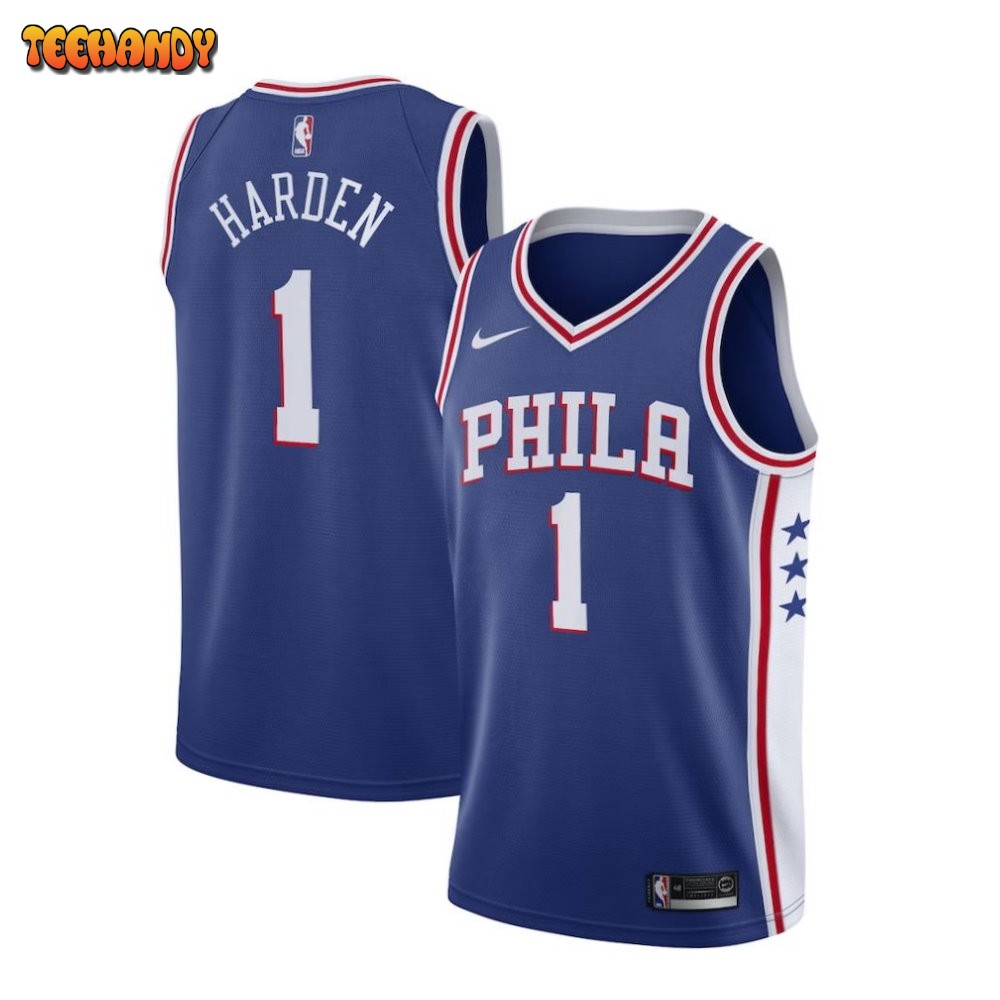 James Harden Philadelphia 76ers 2021-22 Swingman Jersey