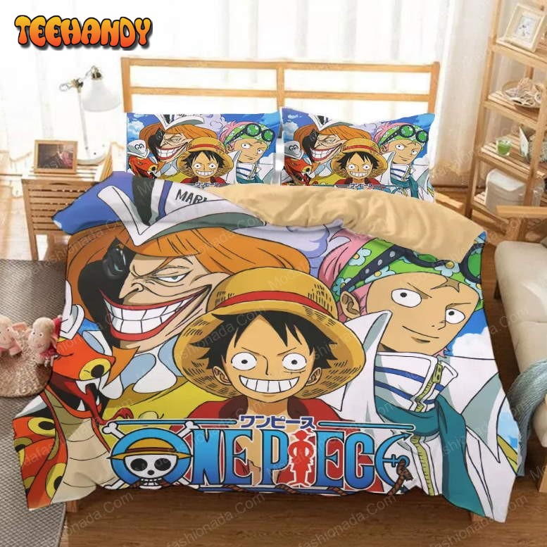 Japanese Cartoon Animation One Piece Anime Bedding Sets