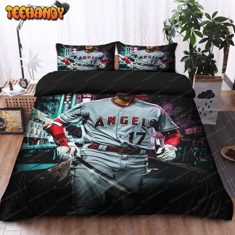 Japanese Shohei Ohtani Los Angeles Angels MLB 21 Bedding Sets