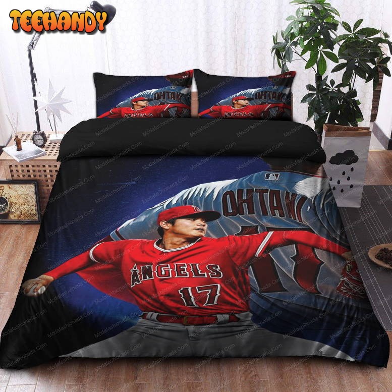 Japanese Shohei Ohtani Los Angeles Angels MLB 23 Bedding Sets