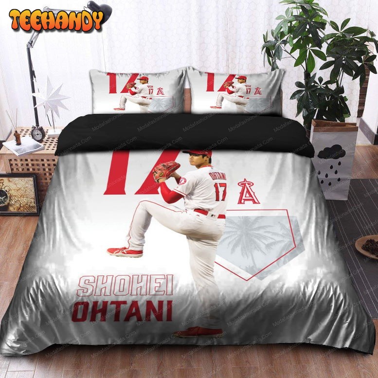 Japanese Shohei Ohtani Los Angeles Angels MLB 24 Bedding Sets