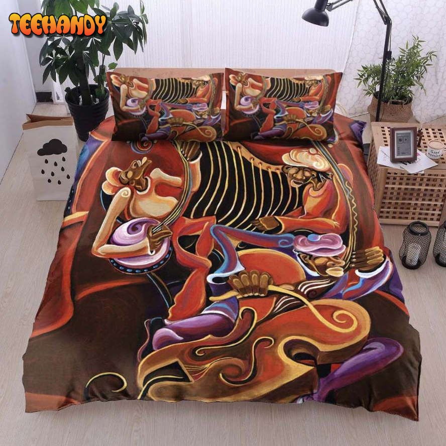 Jazz Bed Sheets Duvet Cover Bedding Set