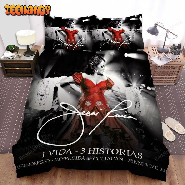 Jenni Rivera Red Dress Bedding Sets