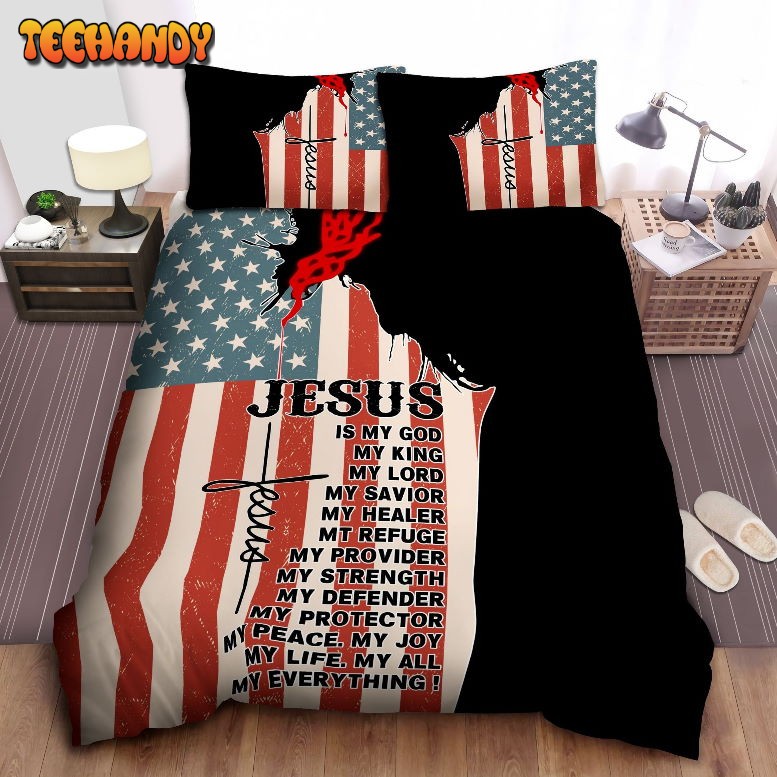 Jesus Is My God My King My Lord Bedding Sets