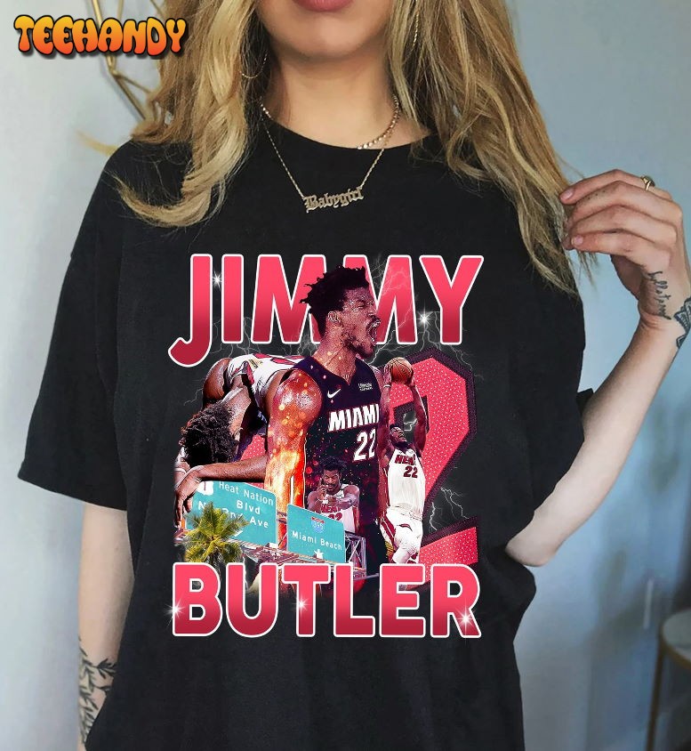 Jimmy Butler Basketball Sweatshirt, Vintage Unisex Shirt