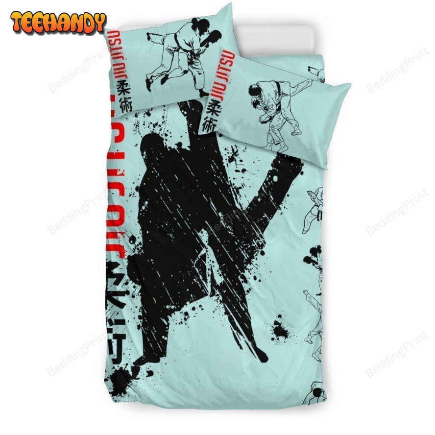 Jiujitsu Bed Sheets Duvet Cover Bedding Set