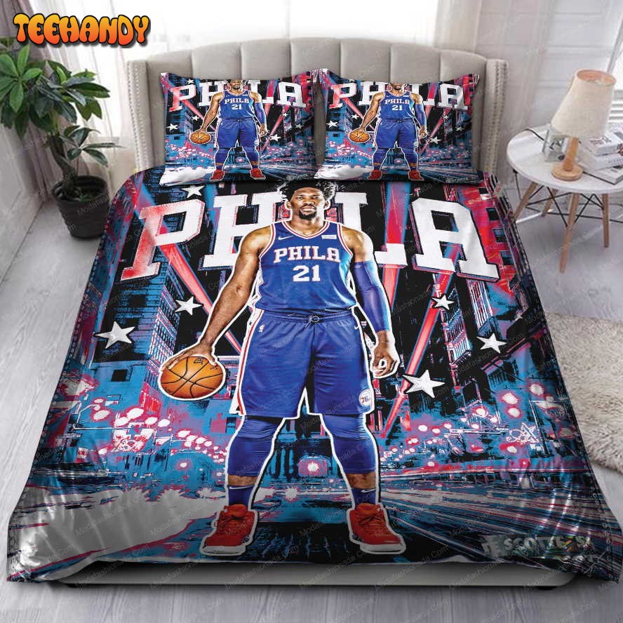 Joel Embiid Philadelphia 76ers NBA 103 Bedding Sets