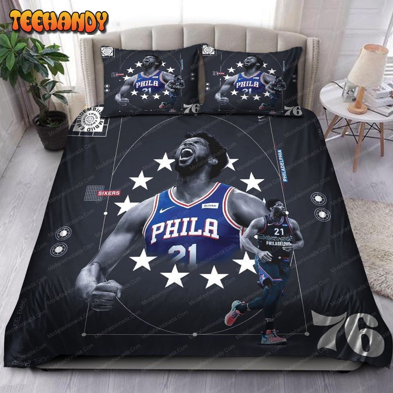 Joel Embiid Philadelphia 76ers NBA 104 Bedding Sets