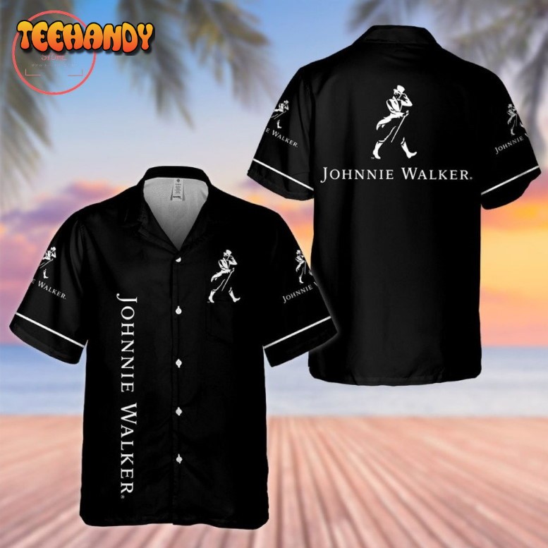 Johnnie Walker Whisky Hawaiian Shirt