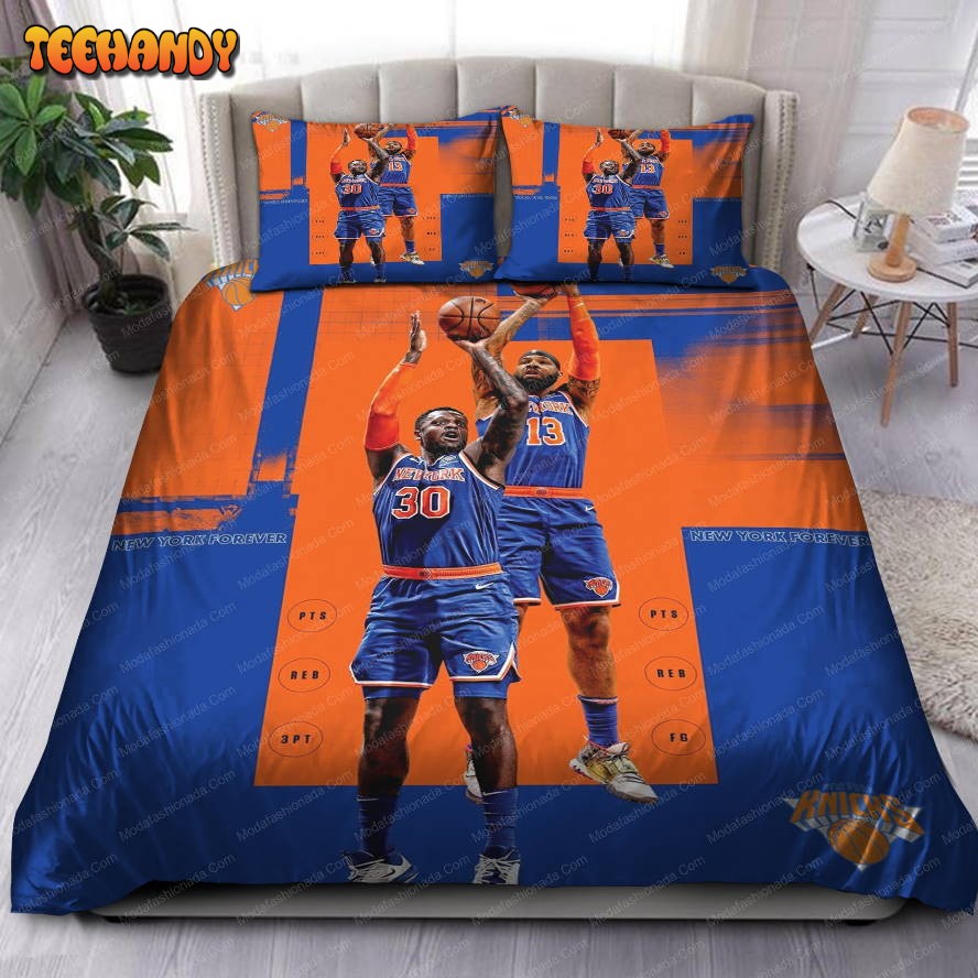 Julius Randle And Marcus Morris SR. New York Knicks NBA 172 Bedding Set