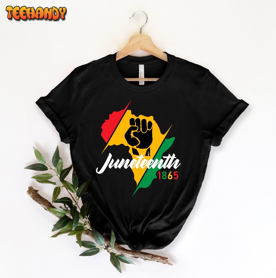 Juneteenth Afro Freeish Since 1865 Black History Matters Unisex T Shirt