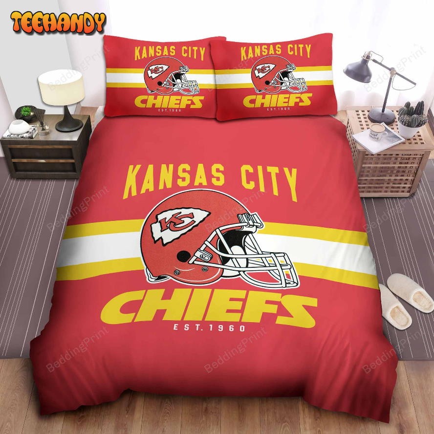 Kansas City Chiefs Nfl Team Bedding Set