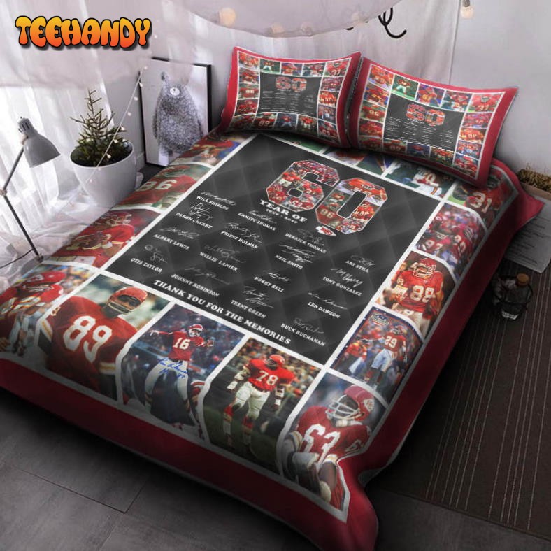 Kansas City Chiefs V5 Bedding Set