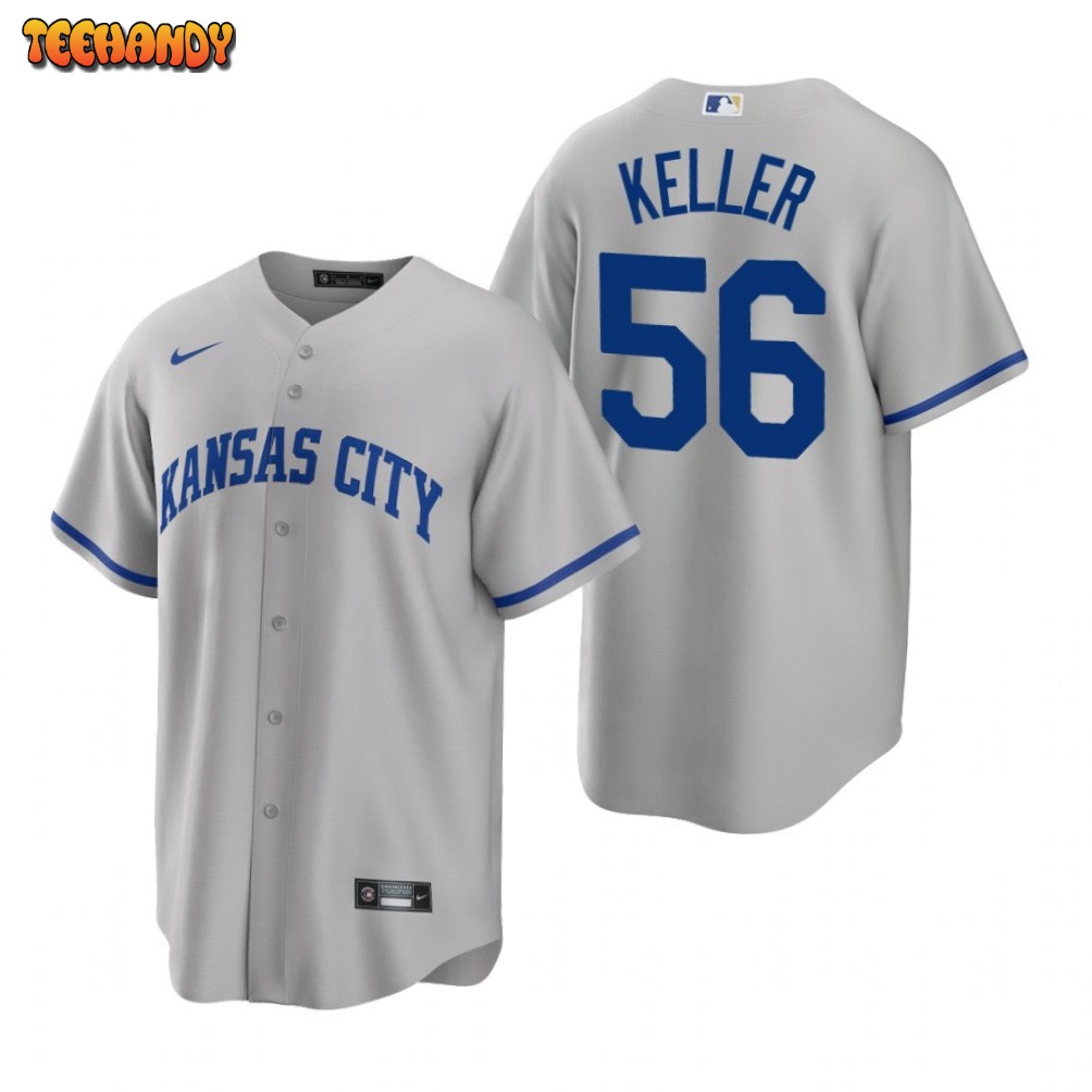 Kansas City Royals Brad Keller Gray Road Replica Jersey