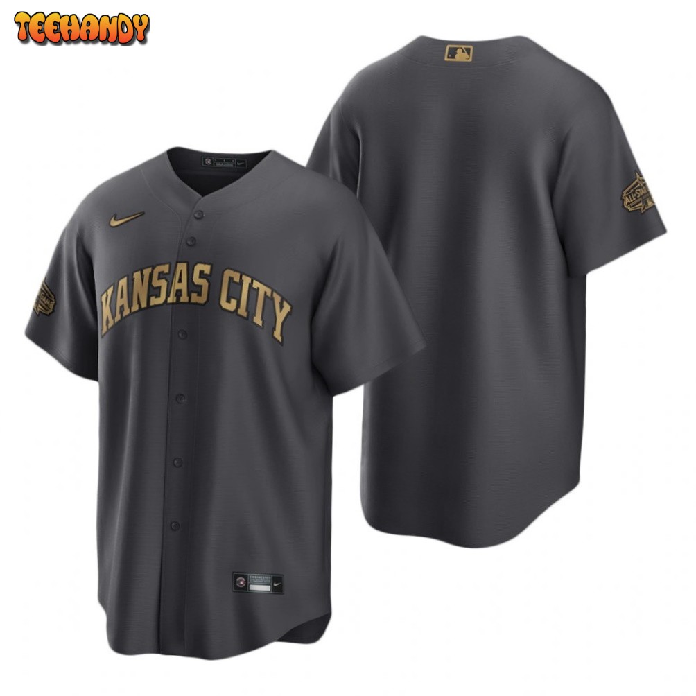 Kansas City Royals Team Charcoal 2022 All-Star Game Replica Jersey