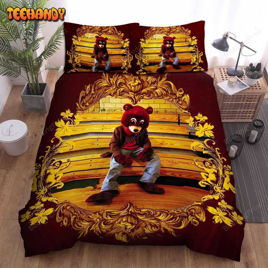 Kanye West College Dropout Album Bedding Set