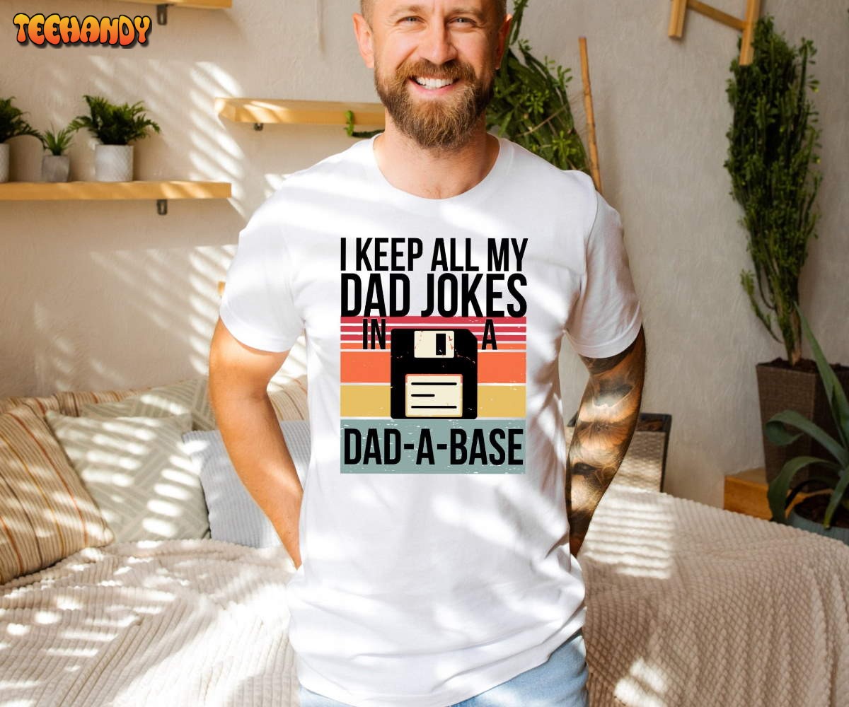 Keep All My Dad Jokes In A Base Funny Unisex T Shirt