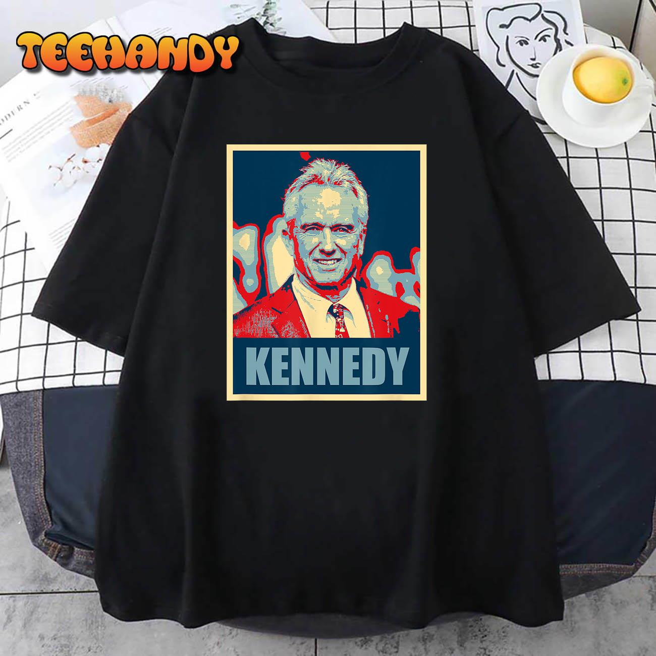 Kennedy 2024 For President Election Poster T-Shirt