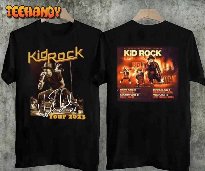 Kid Rock World Tour 2023 T-Shirt, Kid Rock Tour US 2023 Shirt