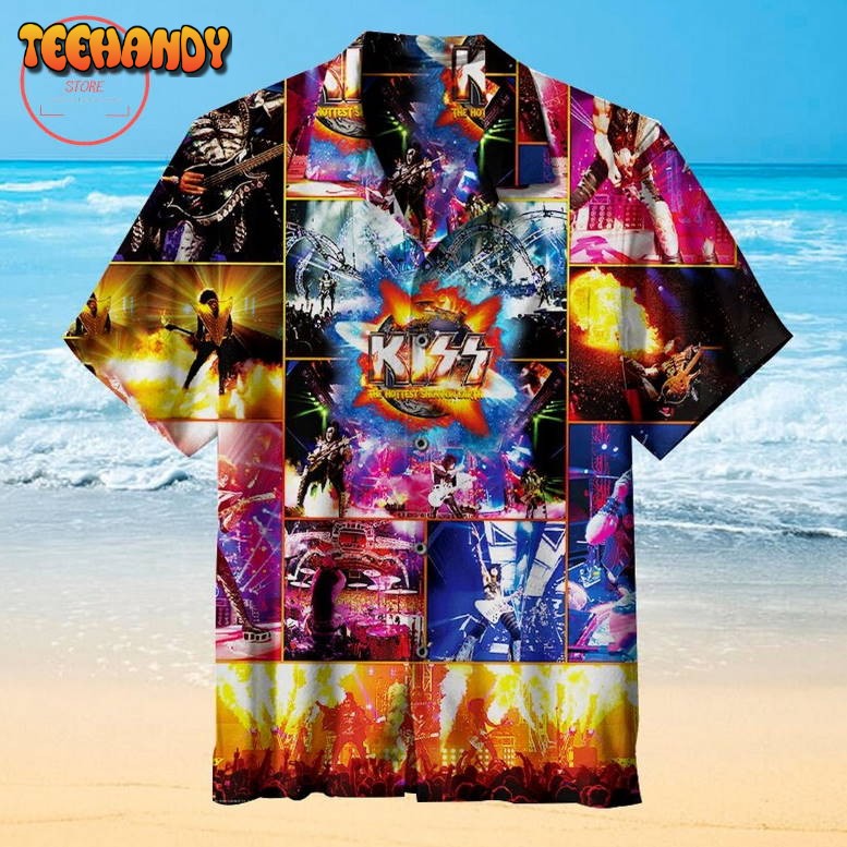 Kiss The Hottest Show on Earth Hawaiian Shirt